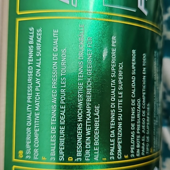 Dunlop Fort All Court Tournament Match Playing Tennis Balls Pack Of 3 - Picture 5 of 5